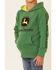 Image #3 - John Deere Boys' (4-7) Green Trademark Logo Sleeve Graphic Hooded Sweatshirt , , hi-res