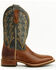 Double H Men's Leland Performance Western Boots - Broad Square Toe, Steel Blue, hi-res