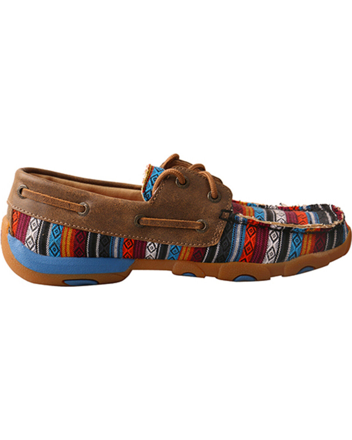 Image #2 - Twisted X Women's Boat Shoe Driving Mocs, , hi-res