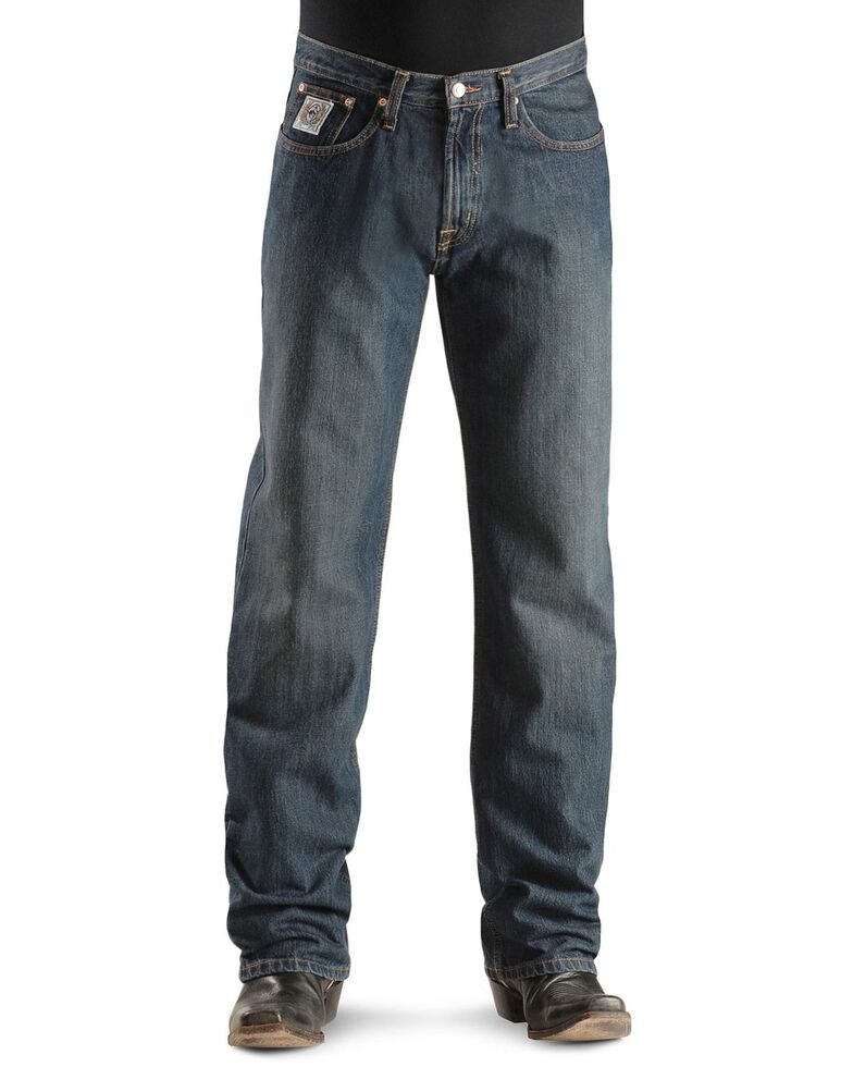 Cinch Jeans - White Label Relaxed Fit Denim Jeans Dark Stonewash | Boot ...