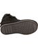 Image #2 - Minnetonka Girls' Double Fringe Side-Zip Moccasin Boot, Black, hi-res