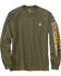 Image #1 - Carhartt Workwear Men's Saw Graphic Long Sleeve T-Shirt, , hi-res