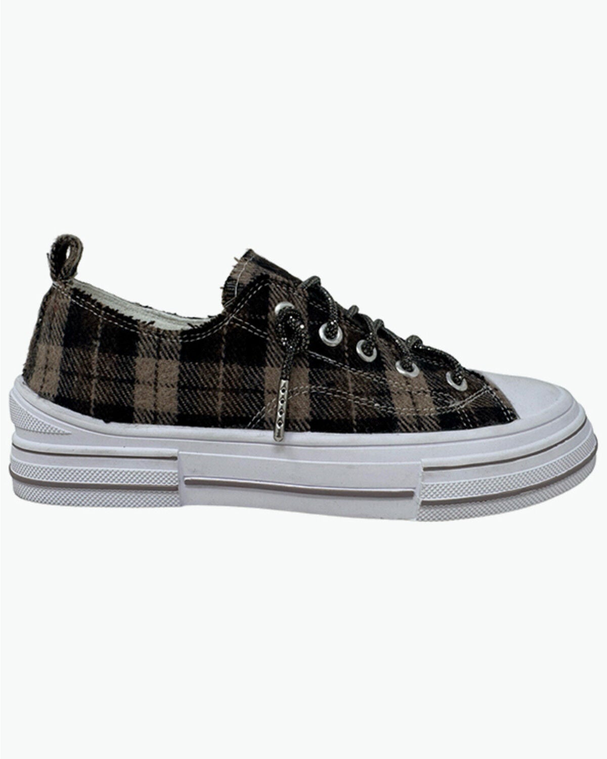 Image #2 - Very G Women's Aman Tailor Sneakers, Brown, hi-res