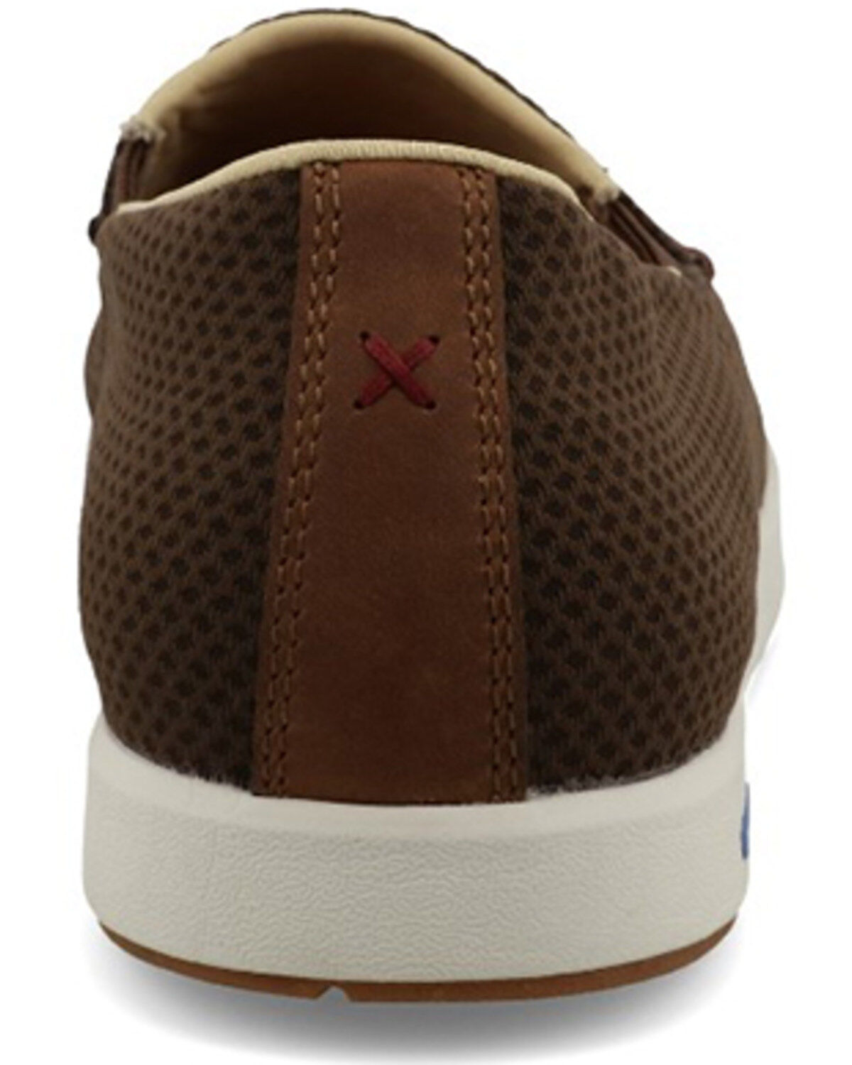 Image #5 - Twisted X Men's Ultralite X™ Slip-On Driving Shoes - Moc Toe, Brown, hi-res