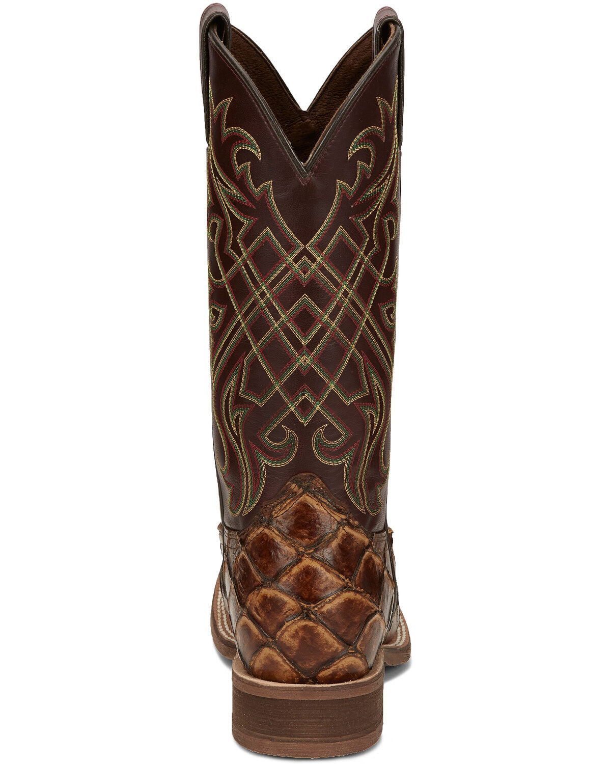 Image #4 - Nocona Men's Bryce Maple Western Boots - Broad Square Toe, , hi-res
