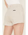 Rolla's Women's High Rise Corduroy Duster Shorts, Off White, hi-res