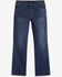 Image #3 - Levi's Men's 507 The Classics Dark Wash Western Slim Bootcut Stretch Denim Jeans, Dark Wash, hi-res