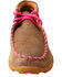 Image #4 - Twisted X Youth Girls' Brown Breast Cancer Moccasin Boots - Moc Toe , , hi-res