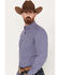 Ariat Men's Pro Series Louis Long Sleeve Button Down Western Shirt - Big, Dark Blue, hi-res