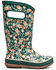 Image #2 - Bogs Girls' Floral Rainboots, , hi-res