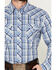 Image #3 - Wrangler 20X Men's Advanced Comfort Plaid Print Long Sleeve Snap Western Shirt, , hi-res