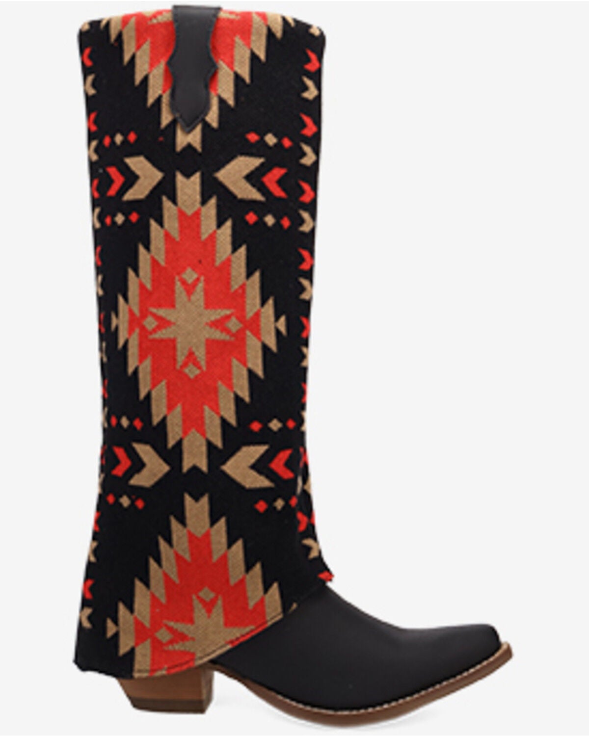 Image #2 - Dingo Women's Agave Tall Western Boots - Snip Toe, Black, hi-res