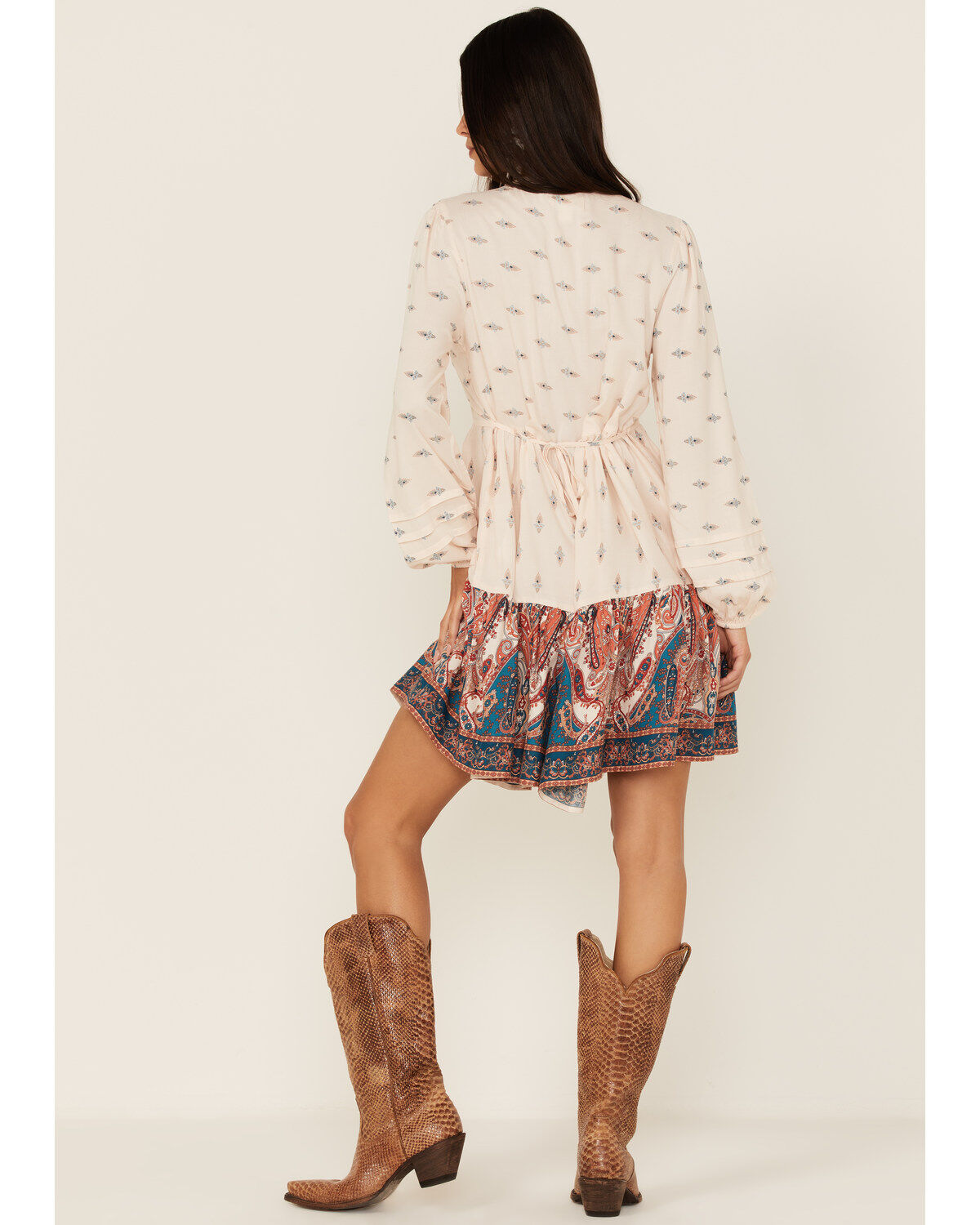 Image #4 - Band of the Free Women's Ayla Long Sleeve Mini Dress, , hi-res