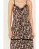 Image #4 - Idyllwind Women's Floral Print Sleeveless Maxi Dress, Black, hi-res