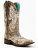 Image #1 - Corral Women's Glow in the Dark Western Boots - Square Toe, Brown, hi-res