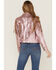 Idyllwind Women's Day Off Leather Fringe Jacket, Light Pink, hi-res