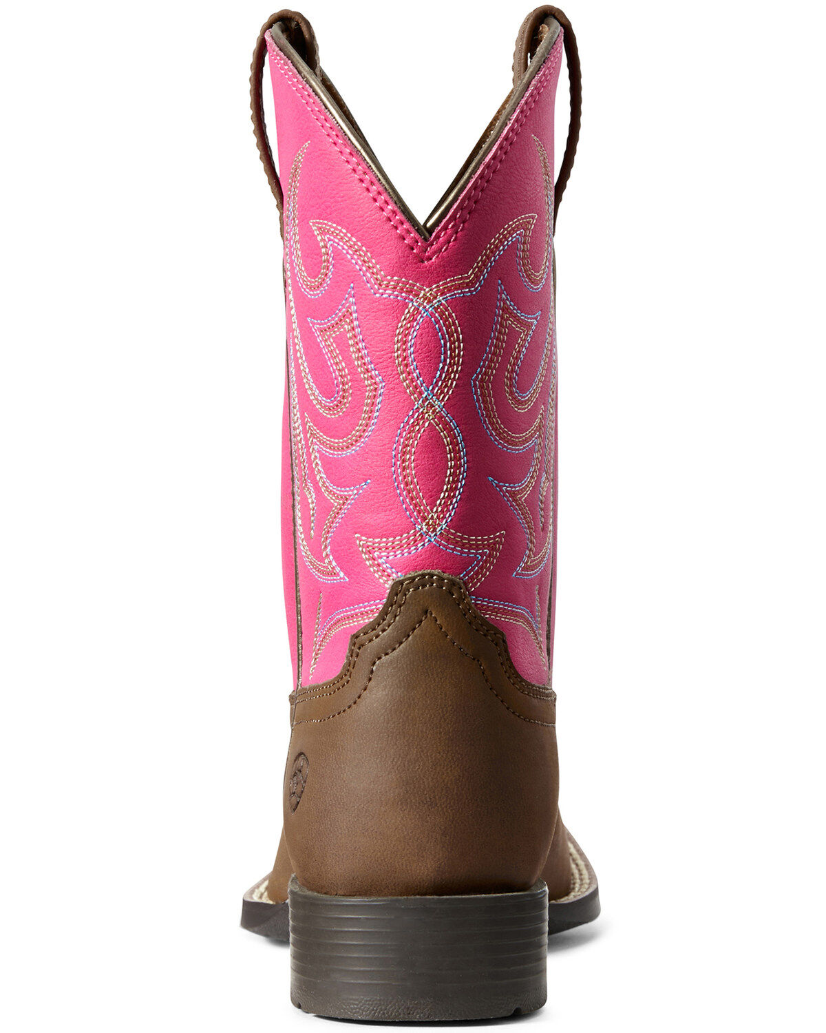 Image #3 - Ariat Little Girls' Sport Champ Western Boots - Broad Square Toe, , hi-res