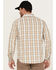 Image #4 - Columbia Men's Silver Ridge Balanced Plaid Long Sleeve Button-Down Western Shirt, Tan, hi-res