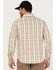 Image #4 - Columbia Men's Silver Ridge Balanced Plaid Long Sleeve Button-Down Western Shirt , Tan, hi-res