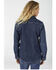 Dickies Women's Warming Temp Long Sleeve Denim Work Shirt, Blue, hi-res