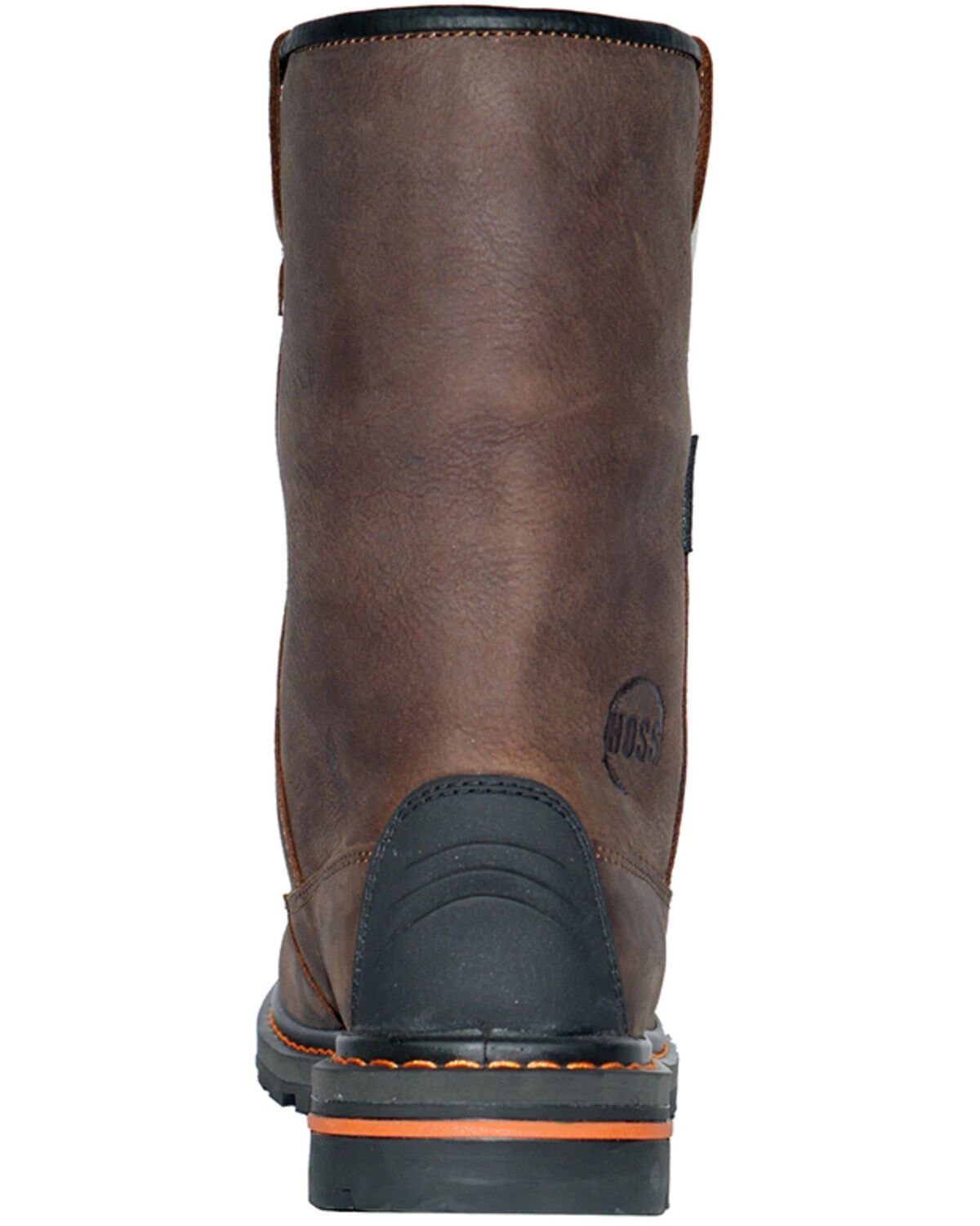 Image #5 - Hoss Men's 10" Cartwright Waterproof Work Boots - Composite Toe, Brown, hi-res