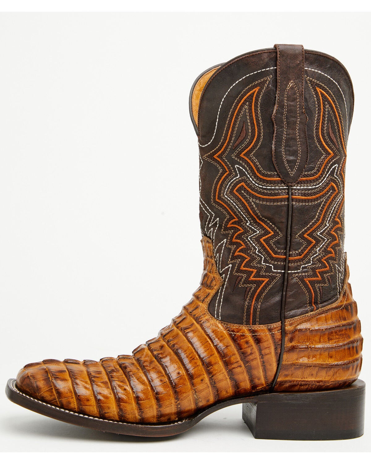 Cody James Men's Badlands Caiman Print Western Boots - Broad