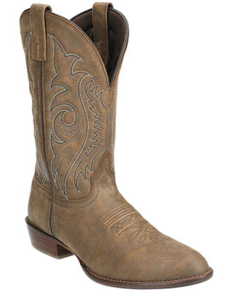 Smoky Mountain Men's Dalton Western Boots - Round Toe , Brown, hi-res