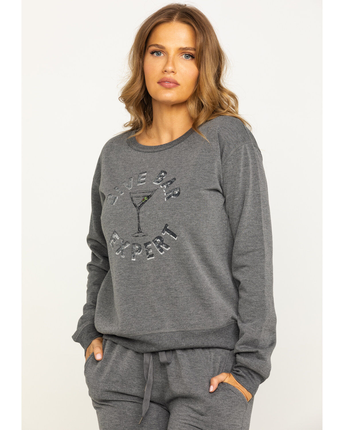 Image #1 - Idyllwind Women's Cozytown Dive Bar Expert Sweatshirt, , hi-res
