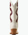 Image #3 - Ariat Women's Beaux Western Boots - Round Toe, White, hi-res