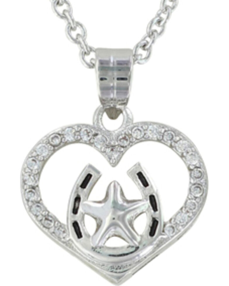 Montana Silversmiths Women's Star Of My Heart Horseshoe Jewelry Set