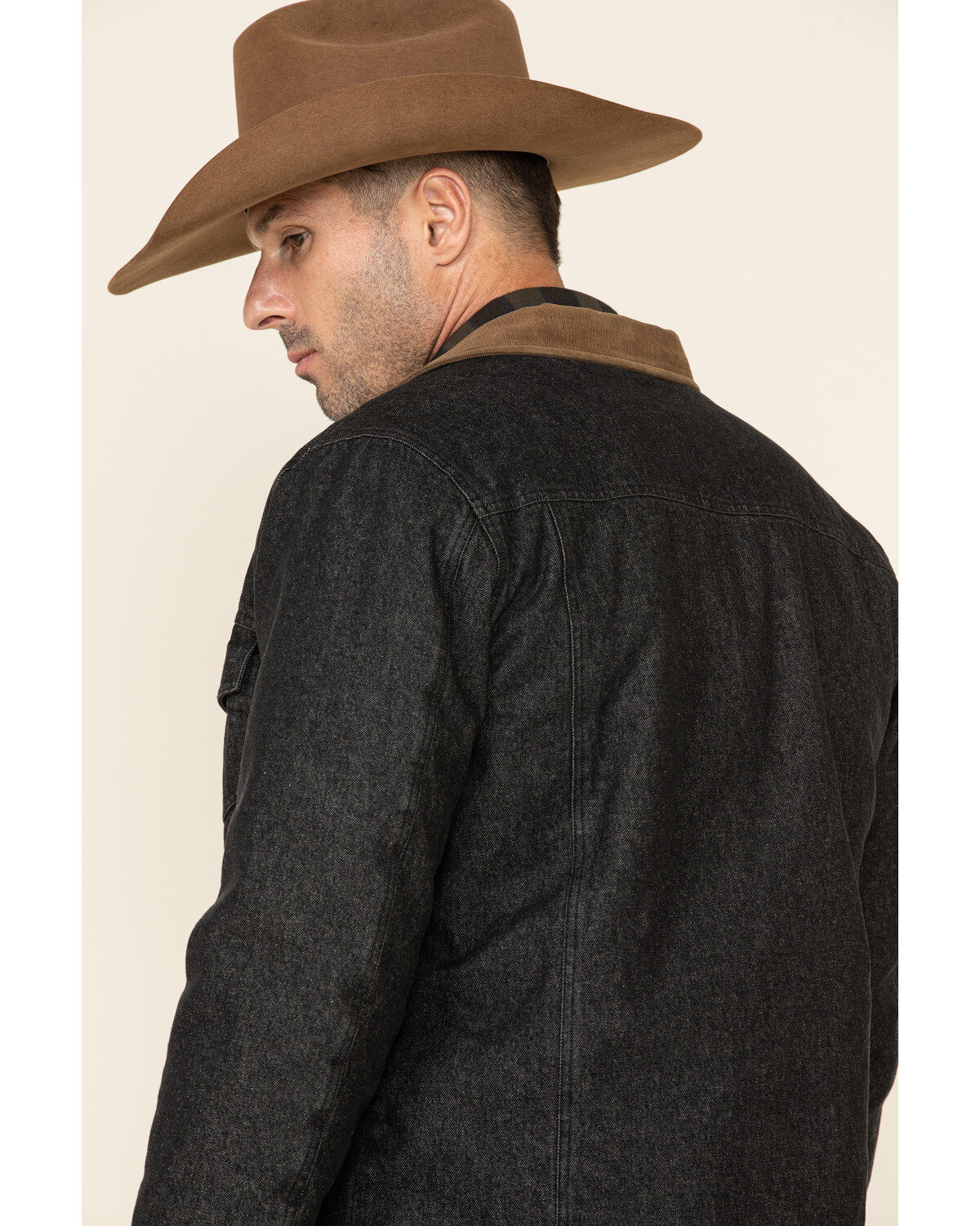 Image #4 - Cody James Men's Grand Teton 2.0 Western Dark Denim Jacket, , hi-res