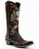 Image #1 - Old Gringo Women's Reinas La Catrina Skeleton & Floral Embroidered Tall Western Leather Boots - Snip Toe, , hi-res