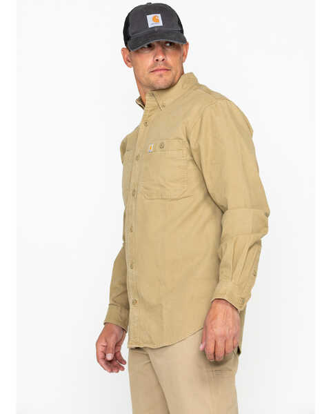 Image #3 - Carhartt Men's Rugged Flex Rigby Long-Sleeve Work Shirt, , hi-res