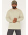 Image #1 - Carhartt Men's Deerborn Logo Loose Fit Long Sleeve Graphic T-Shirt, Olive, hi-res