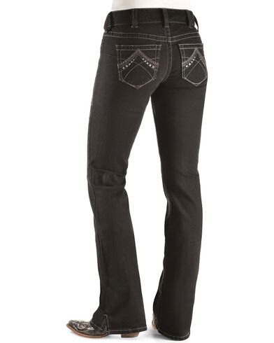 Ariat Women's Real Denim Black Boot Cut Riding Jeans | Boot Barn