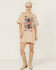 Image #1 - Girl Dangerous Women's Sun Queen T-Shirt Mini Dress, Natural, hi-res