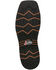 Image #7 - Justin Men's Boot Barn Exclusive Carbide Western Work Boots - Composite Toe, Brown, hi-res