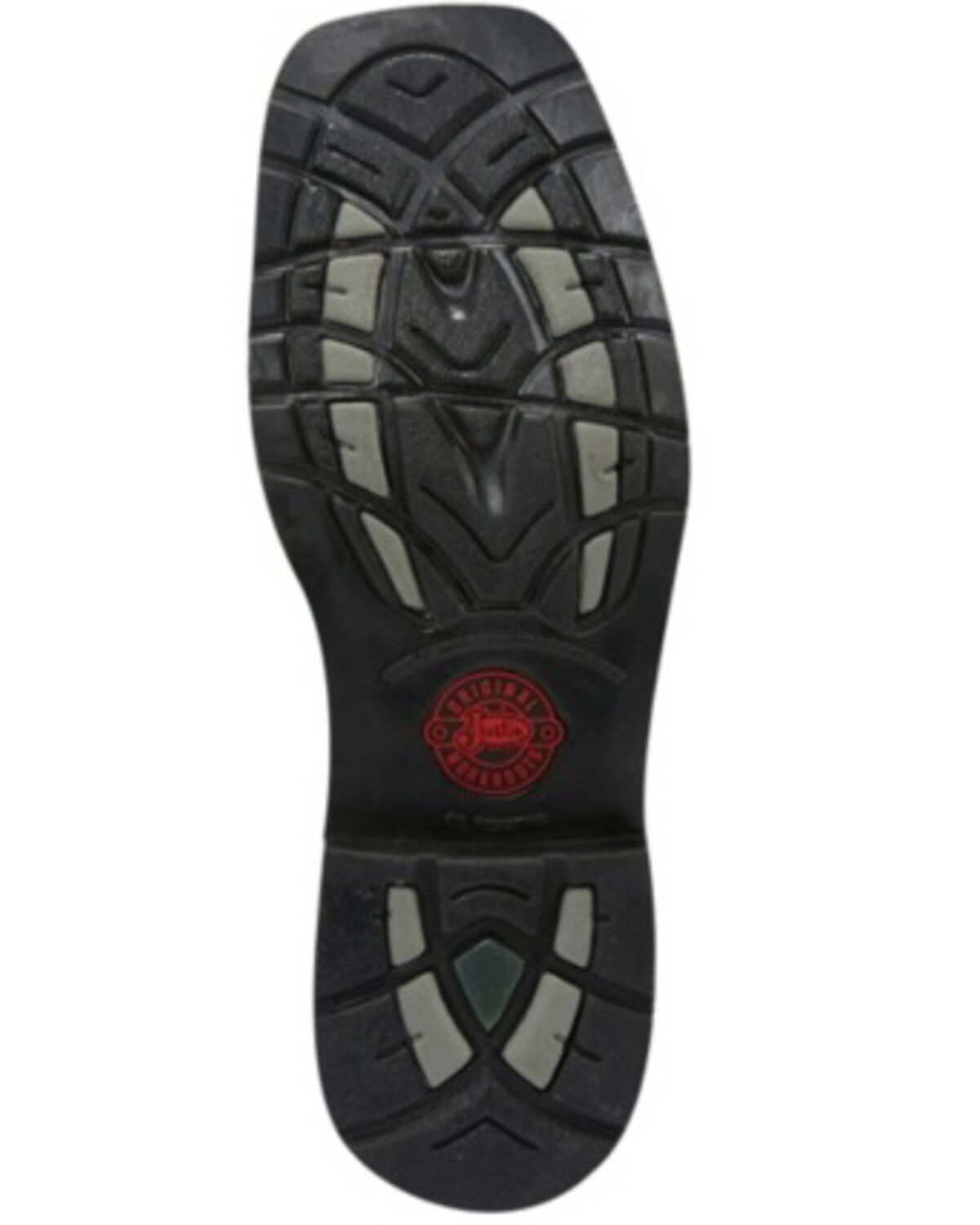 Image #6 - Justin Men's Trekker Bottom Lands Waterproof Western Work Boots - Soft Toe, Brown, hi-res