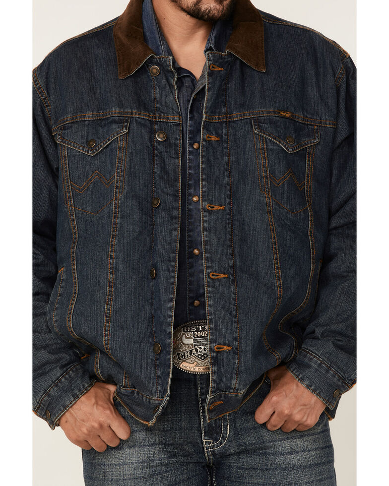 blanket lined jean jacket