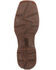 Image #7 - Durango Men's Rebel Mexico Flag Shaft Performance Western Boots - Broad Square Toe, Brown, hi-res