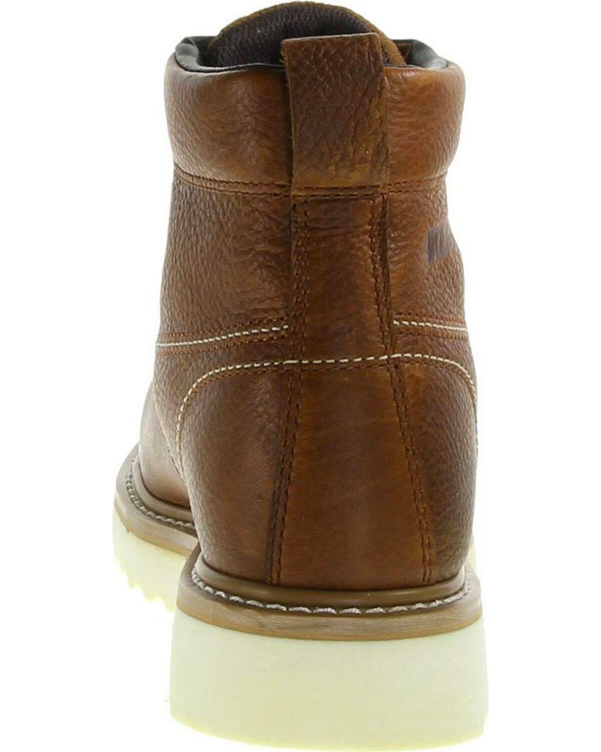thumbnail image 2 of Wolverine Men's Moc-Toe Soft-Toe EH Work Boots - Brown Leather, Style W08288 2 of 6
