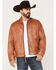 Image #1 - Scully Men's Leather Bomber Jacket, Cognac, hi-res
