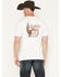 Image #4 - Brixton Men's Boot Barn Exclusive Highline Short Sleeve Graphic T-Shirt, White, hi-res