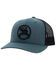 Image #1 - Hooey Men's Roughy 2.0 Trucker Cap, Blue, hi-res