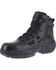Image #2 - Reebok Men's Stealth 6" Lace-Up Side Zip Work Boots - Composite Toe, Black, hi-res