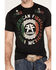 Howitzer Men's Viva Mexico Graphic Short Sleeve T-Shirt, Grey, hi-res