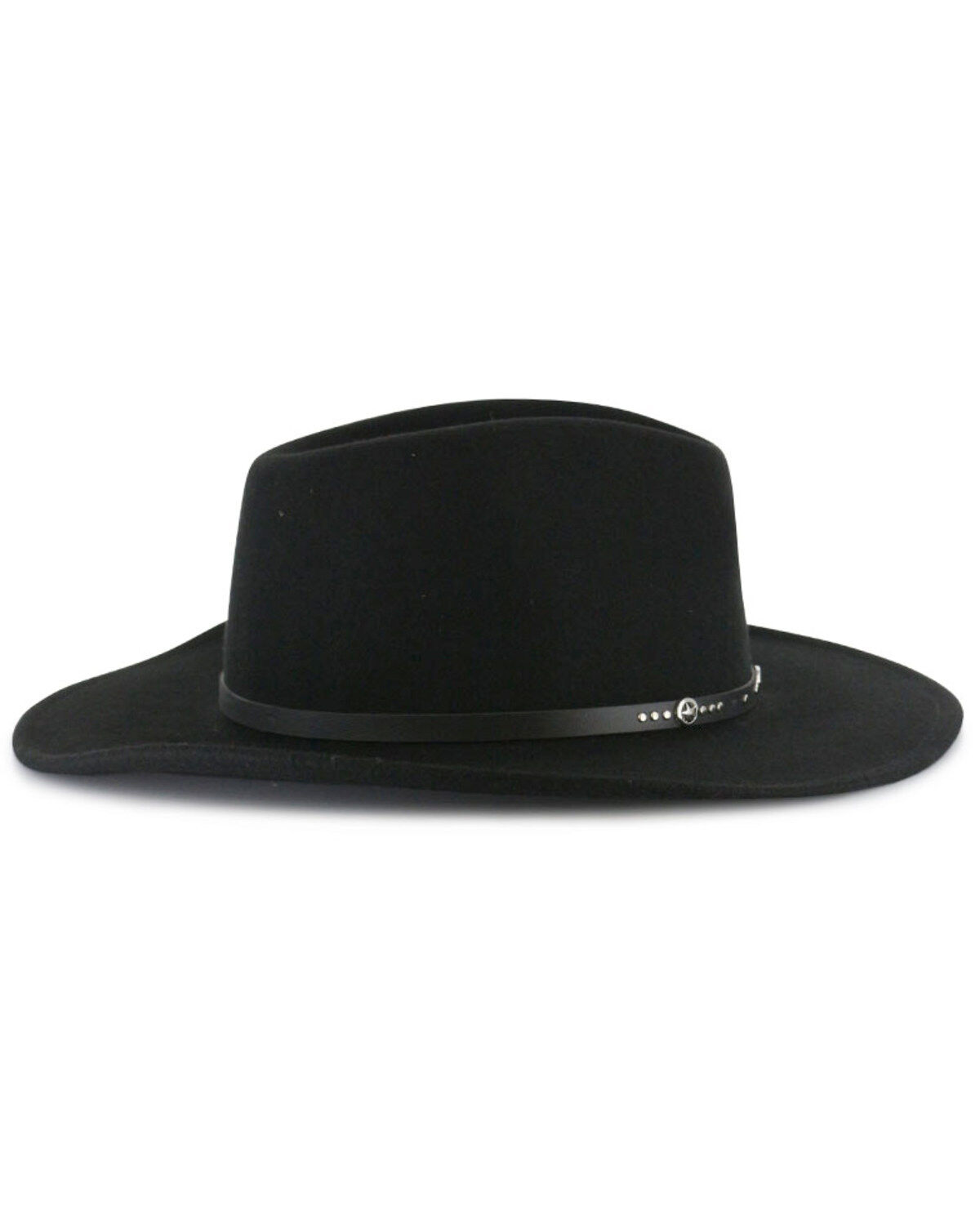 Image #4 - Cody James® Men's Sedona Wool Hat, Black, hi-res