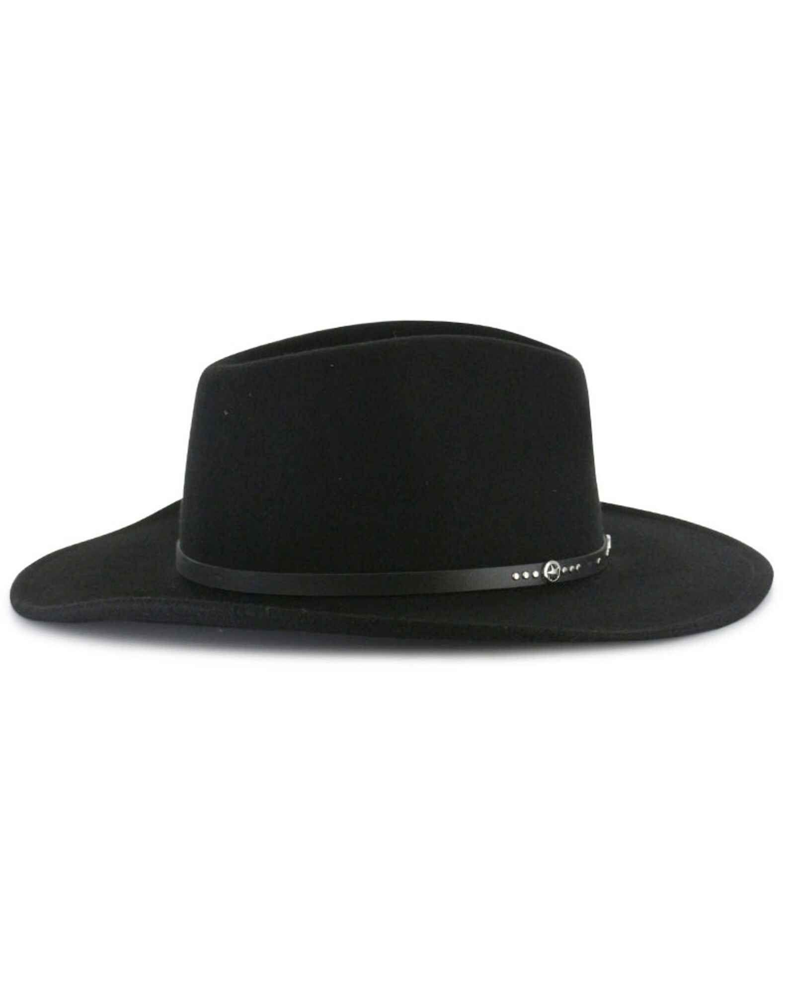 Image #4 - Cody James® Men's Sedona Wool Hat, Black, hi-res