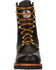 Image #4 - Georgia Boot Men's Logger Work Boots - Round Toe, Black, hi-res