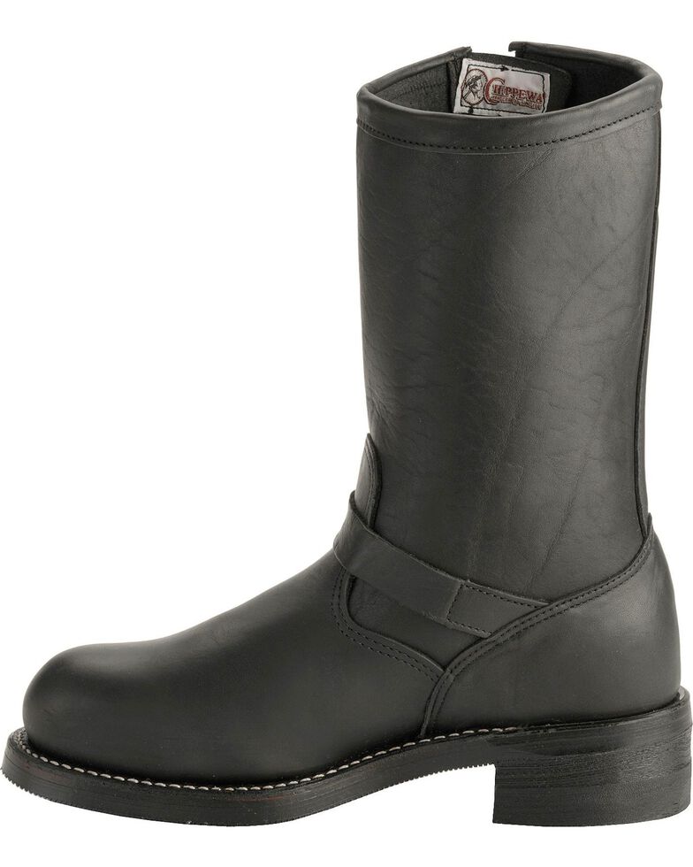 chippewa men's engineer steel toe motorcycle boots